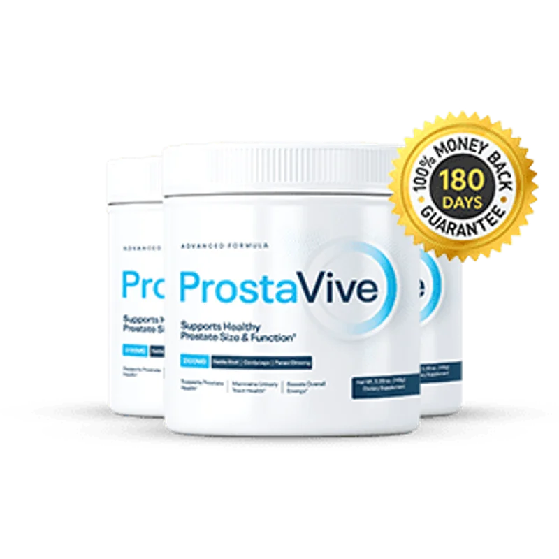 ProstaVive Men's Wellness Supplement Bottle (3 Bottle / 90 Day Pack)